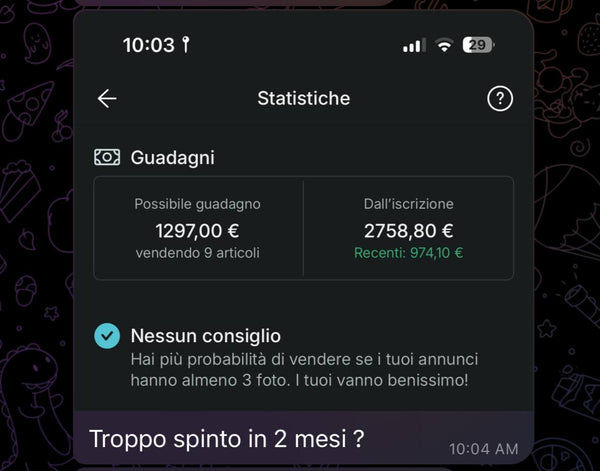 Feedback da Andrea S.